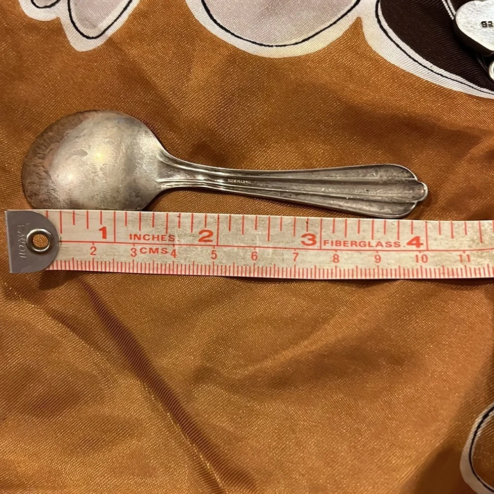 Antique child’s Sterling silver spoon